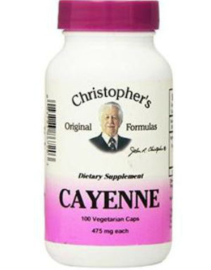 Christopher's Cayenne Dietary Supplement 100 caps