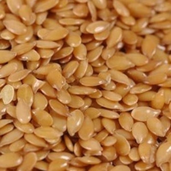 HighVibe- Golden Flax Seeds (raw, organic) - 8 oz