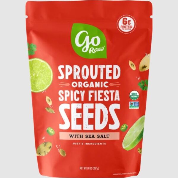 Go Raw Sprouted Spicy Fiesta Seeds 14 oz
