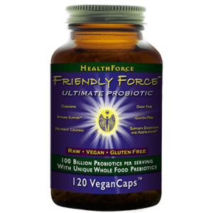 HealthForce Superfoods - Friendly Force, Shelf Stable Probiotics 120 VCapsules