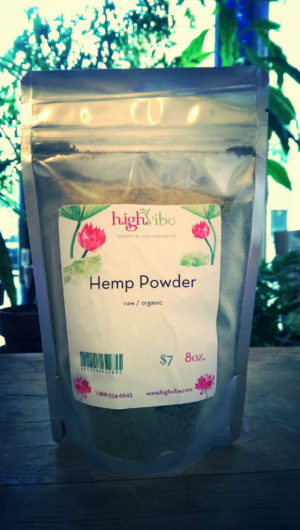 Organic Raw Hemp Powder