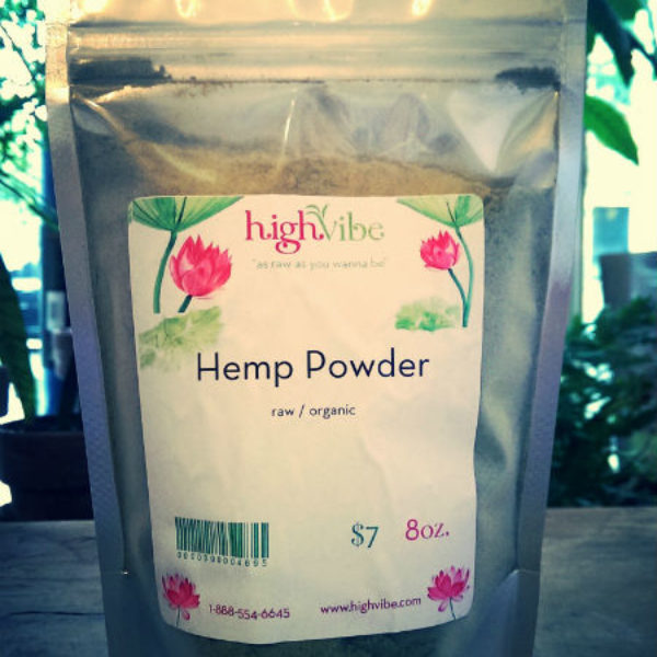 Organic Raw Hemp Powder