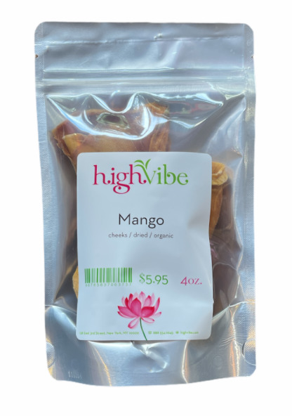 High Vibe Dried Mango Slices for sale at High Vibe NYC