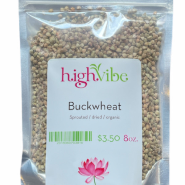 HighVibe- Buckwheat Sprouted / Dehydrated / Raw / Organic
