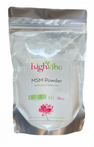 HighVibe-MSM Organic Sulfur Powder - Bulk