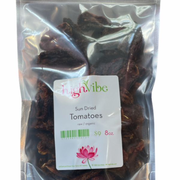 HighVibe- Tomatoes Dried / Organic - Bulk 8oz
