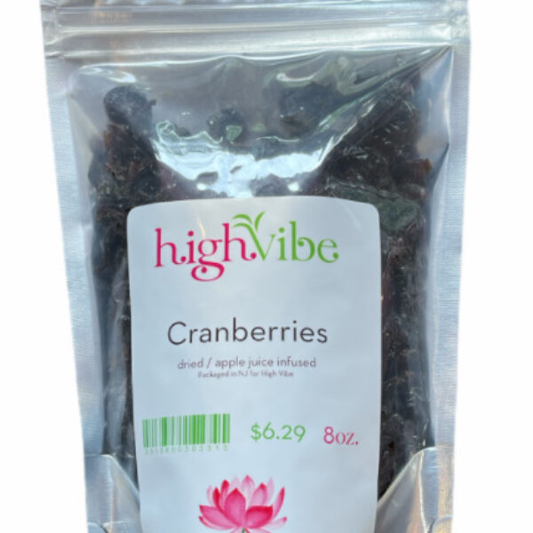 HighVibe- Cranberries / Dried / Organic - Bulk
