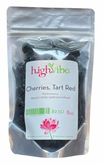 High Vibe Dried Organic Tart Cherries for sale at High Vibe NYC