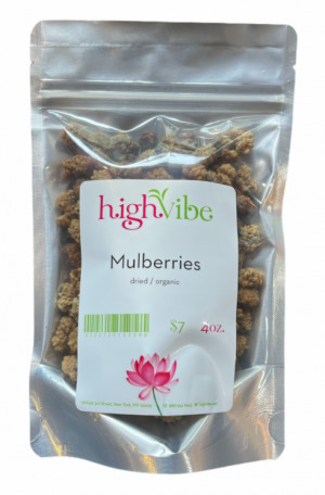 HighVibe- Mulberries Dried / Organic - Bulk