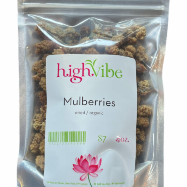 HighVibe- Mulberries Dried / Organic - Bulk