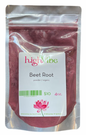 HighVibe- Beet Root Powder / Organic 4oz