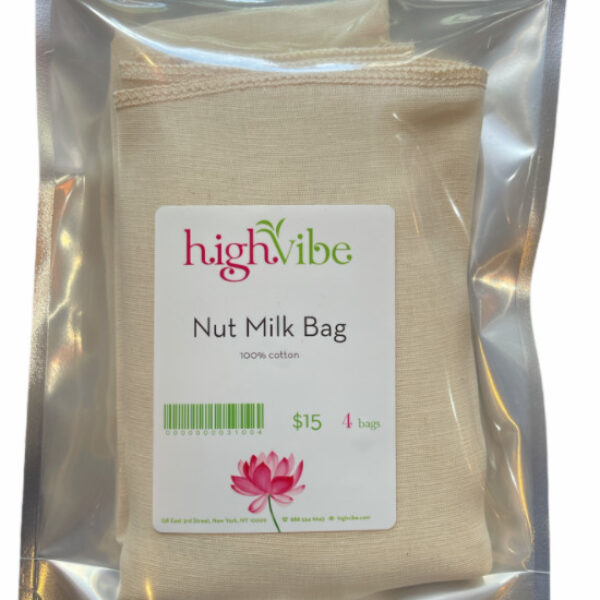 HighVibe- Nut Milk Bags / 4 Bags