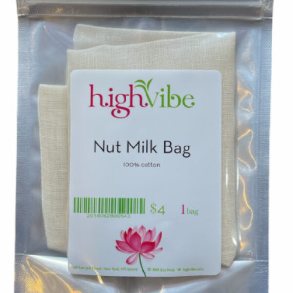 HighVibe- Nut Milk Bag- single