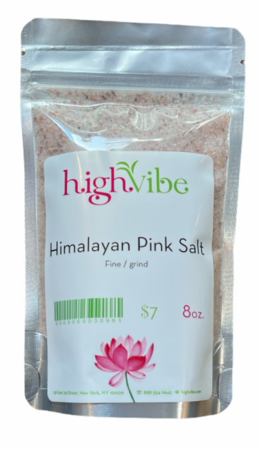 High Vibe Himalayan Pink Salt for sale at High Vibe NYC