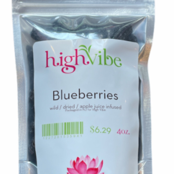 HighVibe- Blueberries / Dried / Wild - Bulk 4oz
