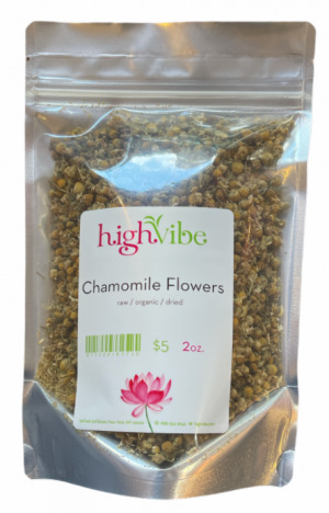 HighVibe- Chamomile Flowers Organic / Dried - Bulk 2oz