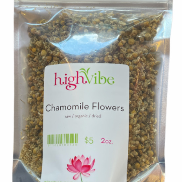 HighVibe- Chamomile Flowers Organic / Dried - Bulk 2oz