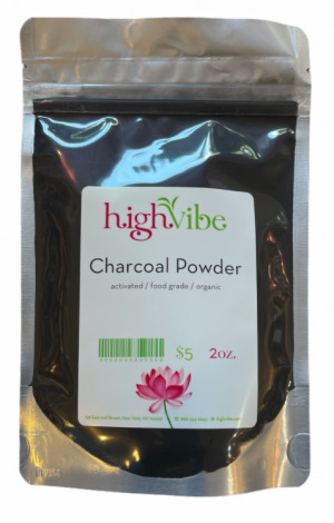 HighVibe-Activated Charcoal Powder- 2oz
