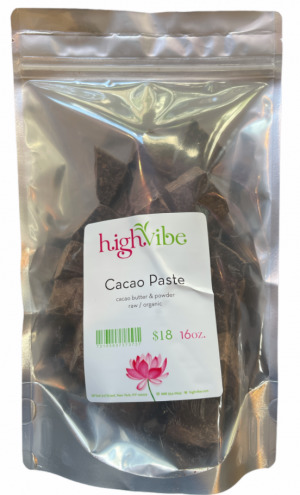 HighVibe- Organic Raw Cacao Paste