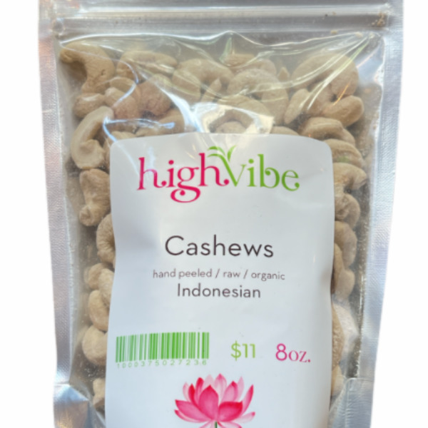 HighVibe- Cashews (raw, organic)