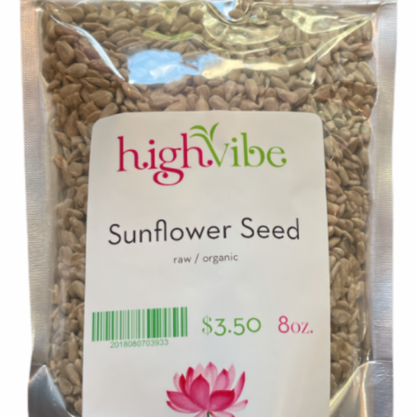 HighVibe- Sunflower Seeds (raw, organic) - 8oz