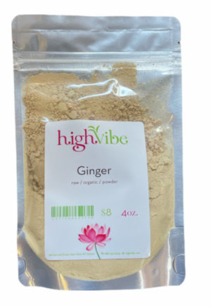 HighVibe- Organic Ginger Powder 4 oz