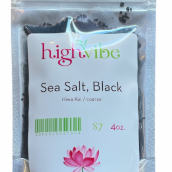 HighVibe-Sea Salt Black 4 oz