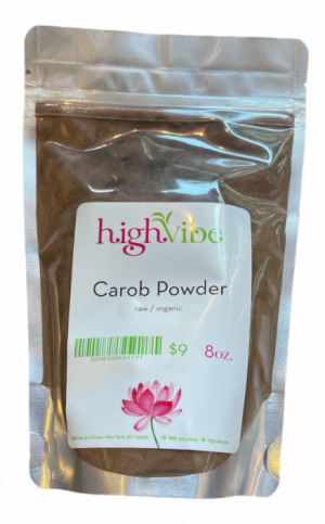 HighVibe-Carob Powder (raw, wildcrafted)