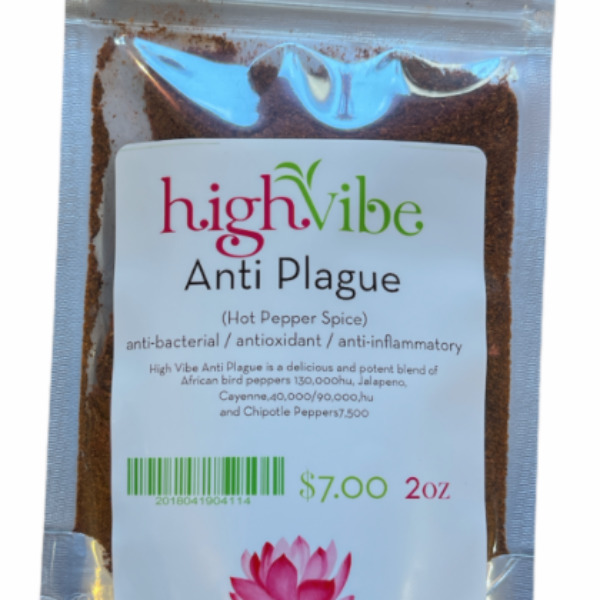 HighVibe-Anti Plague Formula (hot pepper powder) - 2 oz