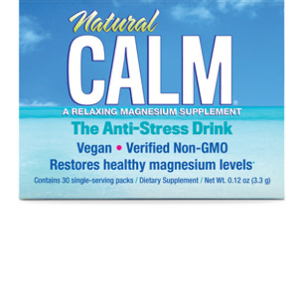 Natural Calm Single Serving Packets in Raspberry-Lemon flavor 30 single packets