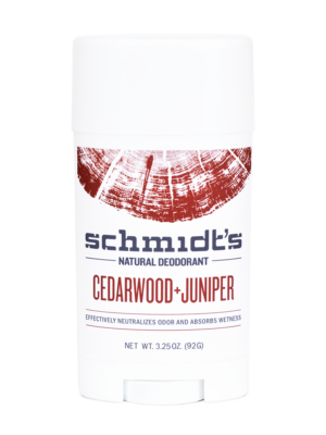 Schmidt's Natural Deodorant Stick Cedarwood and Juniper 3.25 oz