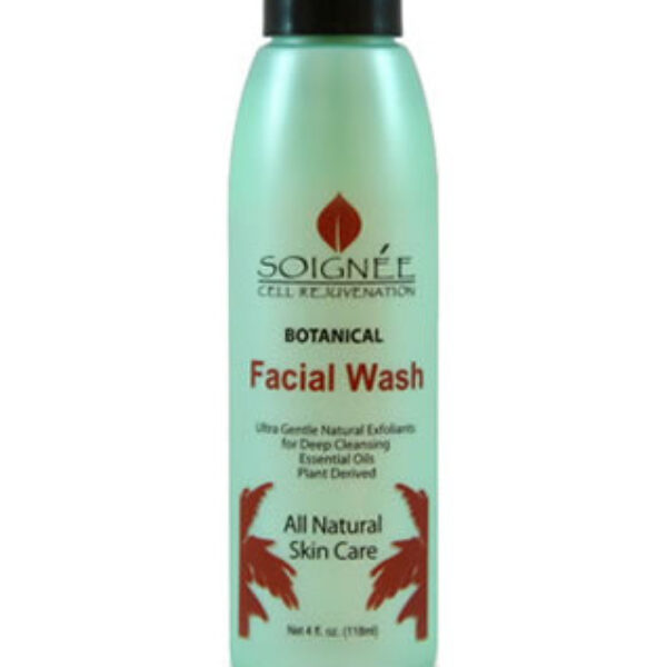 Soignee Botanical Facial Wash, 4oz