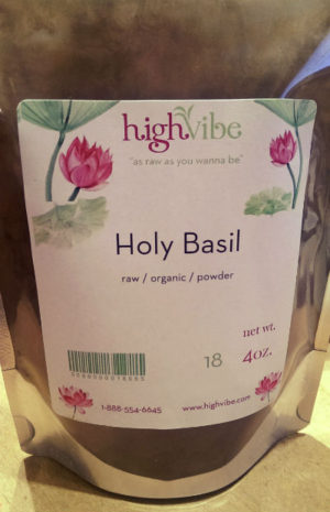 Holy Basil Powder / Raw / Organic 4 oz