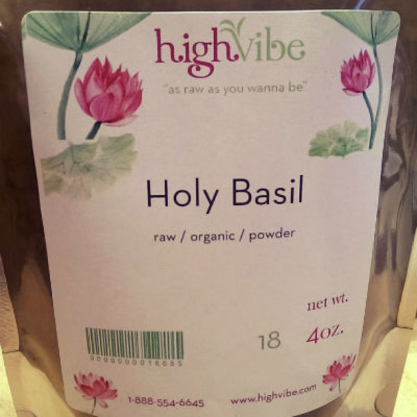 Holy Basil Powder / Raw / Organic 4 oz