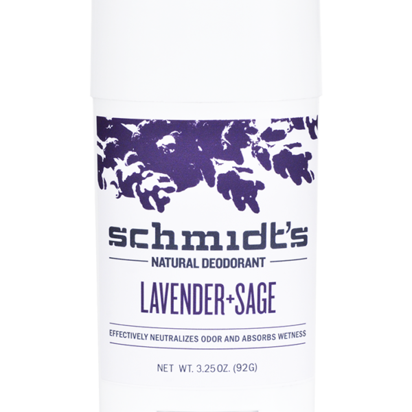 Schmidt's Natural Deodorant Stick Lavender and Sage 3.25 oz