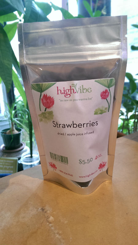 High Vibe Apple Juice Dried Strawberries for sale at High Vibe NYC