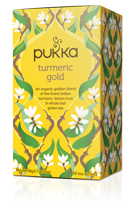 Pukka Gold Turmeric Tea for sale at High Vibe NYC