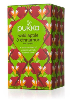 Pukka Tea Wild Apple & Cinnamon with Ginger 20 bags