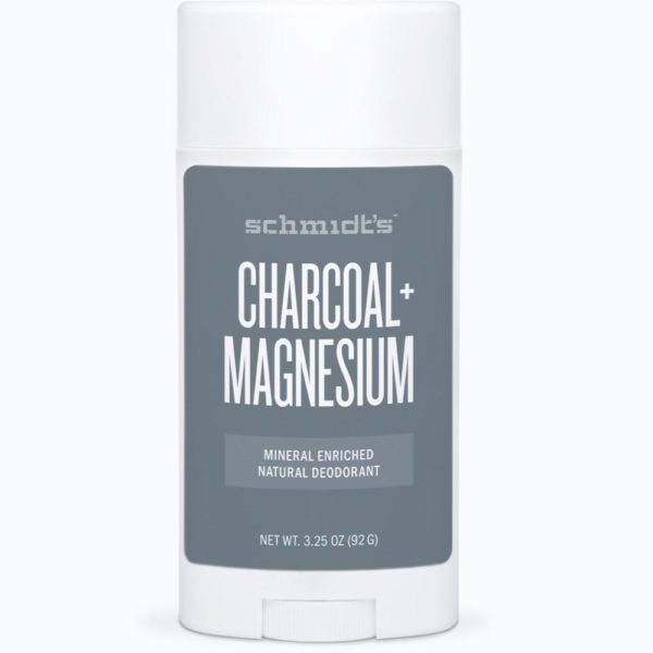 Schmidt's Natural Deodorant Stick Charcoal + Magnesium 3.25 oz
