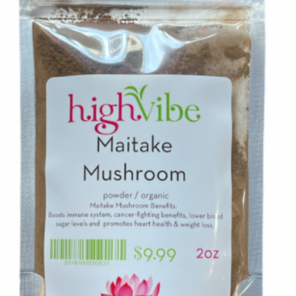 HighVibe- Maitake Mushroom Powder / Organic 2oz