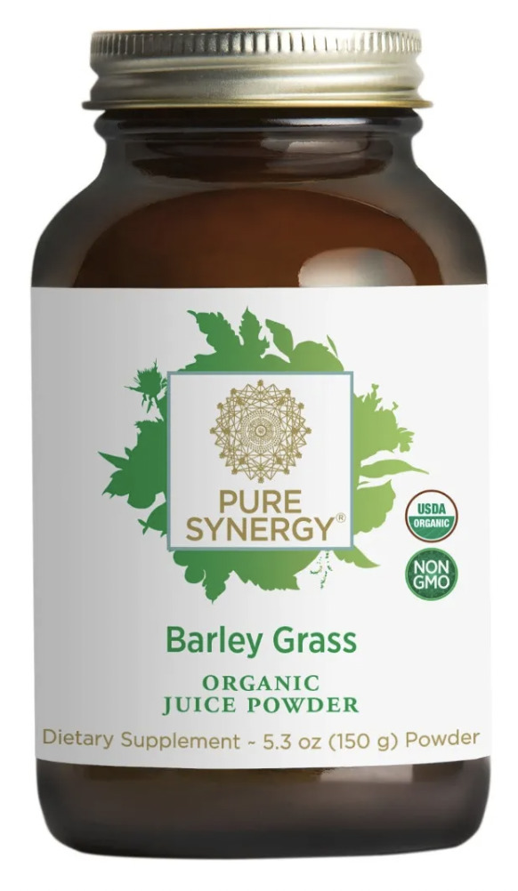 Pure Synergy Organic Barley Grass Juice Powder for sale at High Vibe NYC