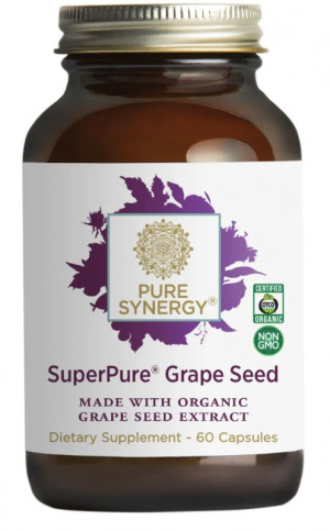 Pure Synergy SuperPure Grape Seed Extract 60 capsules