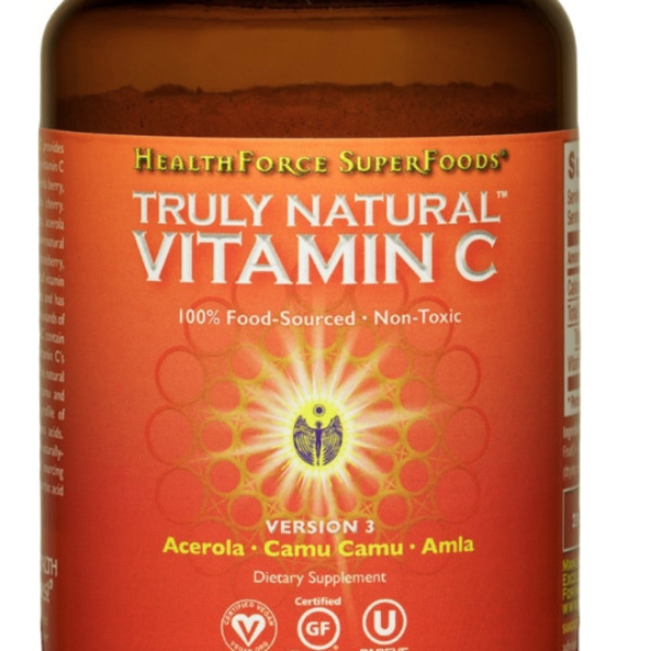 HealthForce Truly Natural™ Vitamin C – 180g Powder