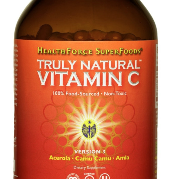 HealthForce Truly Natural Organic Vitamin C - 240 VeganCaps™