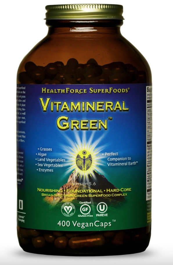 HealthForce Vitamineral Green Vegan Caps for sale at High Vibe NYC
