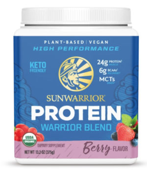 Sunwarrior Berry Warrior Blend Organic 15 servings powder