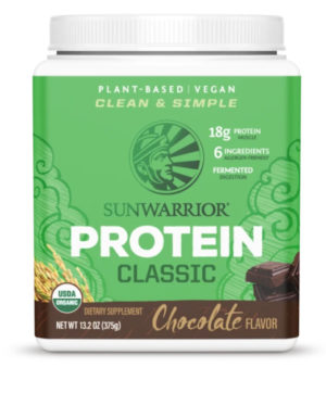 Sunwarrior Chocolate Classic Protein 15 servings powder
