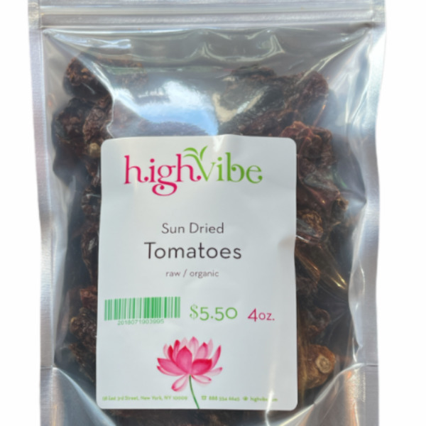 HighVibe - Tomatoes Dried / Organic - Bulk 4oz