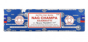 Satya Sai Baba Nag Champa Agarbatti Incense - 12 Sticks