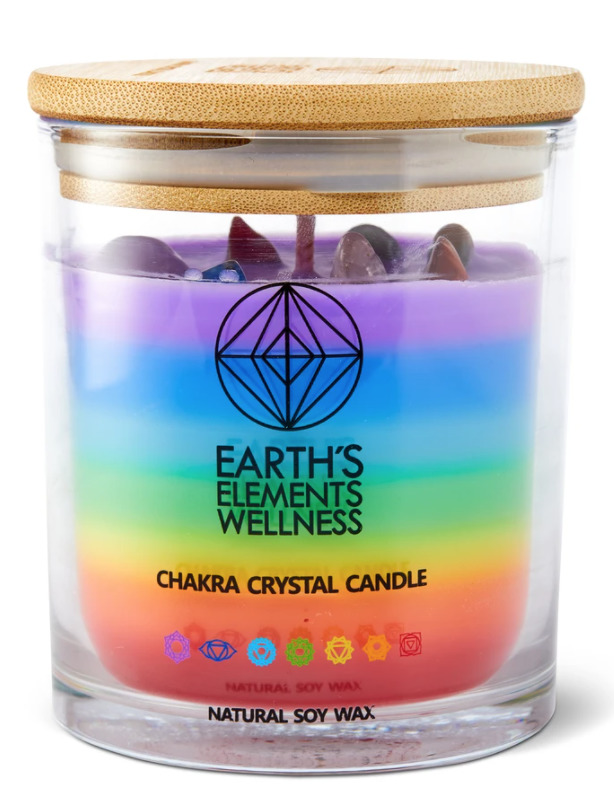 chakra candle for sale at HighVibe NYC